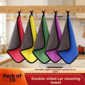FURENJILI | Double-sided Thick Oil-resistant Absorbent Lint-free Cloth