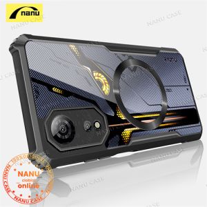 NANU [The Beatles] For ZTE Nubia Neo 2 5G Phone Case Compatible with Magsafe Casing Shockproof TPU Soft Case Acrylic Transparent Back Hard Cover Camera Protection Shell