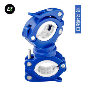 Rockbros Bicycle Lamp Bracket Clip Flashlight Holder Headlight Holder Fixed Stand Light Holder Cycling Fitting Rotatable