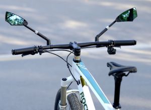 ROCKBROS Gương Phản Quang Tầm Nhìn Rộng HD Gương Chiếu Hậu Xe Đạp An Toàn Cho Xe Tay Ga Thông Dụng Xoay 360 ° Xe Đạp Leo Núi Tay Lái Có Thể Điều Chỉnh