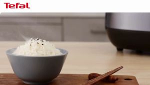 Tefal Delirice Plus Rice Cooker with 14 Cooking Programs and 3 Rice Textures Selection Al Smart Cooking RK776B / RK7778 Periuk Nasi