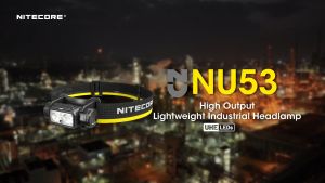 Nitecore NU53 1800L CW Spotlight + Floodlight Rechargeable Headlamp (100% Authentic)