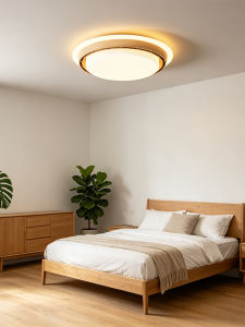 Eye-Protecting Quiet Bladeless Ceiling Fan Light