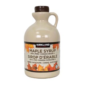 Kirkland Maple Syrup 1L | 100% Pure from Canada Natural Sweetener