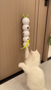 🔥ส่งเร็วกรุงเทพ ของเล่นแมวอัตโนมัติ ดำเนินการเงียบ เริ่มทำงานด้วยระบบตรวจจับการเคลื่อนไหว แบบโต้ตอบ