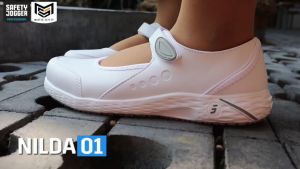 Safety Jogger รุ่น NILDA O1 รองเท้าทำงาน สำหรับผู้หญิง กระบวนการประหยัดวัยให้กับ ESD