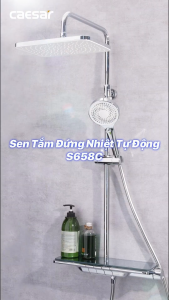 Bộ Vòi Sen Đứng Nóng Lạnh - S658C