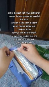 Lem Perekat Tikus Elepant Lem Tikus Kertas Penangkap Jebakan Tikus Super Lengket Dan Kuat Papan Ajaib