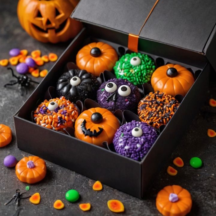 Trick Or Treat Vermicelli Sprinkles Mix Edible Halloween Decor Candy Halloween Cupcake Halloween Edible Decor Halloween Sprinkles