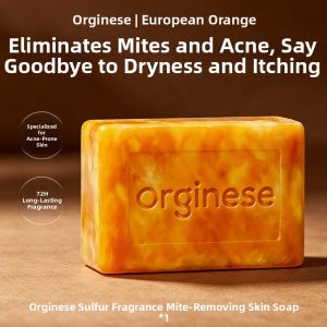 ORGINESE | Sulfur Anti-mite Acne-removing Handmade Essential Oil Soap