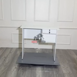 SHUMO Meja Tulis Kecil 80 cm | Meja Kantor Kerja minimalis | Meja Kasir