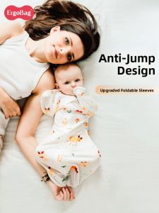 ergobag | Anti Startle Wings Baby Swaddle Sleep Bag