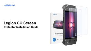 [2-Pack] JSAUX Legion Go Screen Protector Ultra HD Anti Glare Matte Tempered Glass 9H Hardness for Lenovo Gaming Console