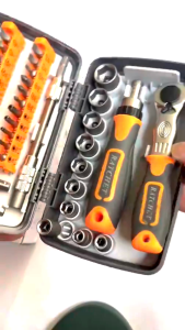 38Pcs Precision Ratchet Screwdriver Bit Set M-agnetic Screwdrivers Kit Electronics Repair Tool Kit Used for Phone Laptop Watch Magnetic Ratchet Screwdriver Set Precision Screwdrivers Repair Tools with Flexible Shaft Extension Rod