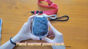 Máy sưởi ấm bàn tay kết hợp sạc dự phòng Power Bank 10000mA điều chỉnh 3 mức nhiệt với màn hình led hiển thị nhiệt độ