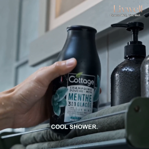 French Cottage Men Icy Mint 3-in-1 Perfumed Shower Gel 250ml | Fresh Shower Feel | Hair Face Body | SG Ready Stock