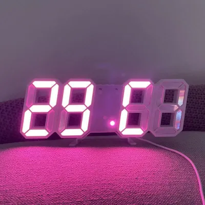 MENGMIAN | Smart Creative Multi-Function 3D Night Light LED Digital Clock Desk Alarm Clock