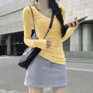 SUHUIQIAN | V-neck Warm Velvet Cotton Thermal Underwear For Women