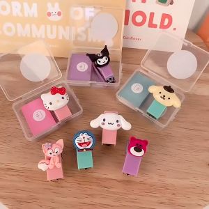 🔥chageey👍 Portable Cute Cartoon Mini Stapler Creative Small Stapler Student Office General Use Stapler School Office Home Binding Tools