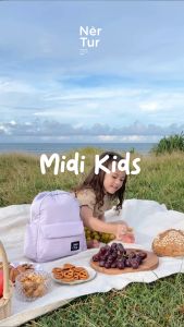 NERTUR Tas Anak Sekolah Ransel Toddler Backpack Midi Kids Fashion