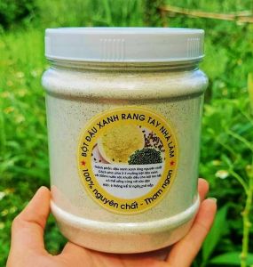 Combo 3 hủ bột đậu xanh rang chín uống liền tiện dụng giữ dáng đẹp da