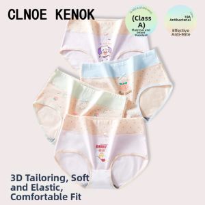 Breathable Antibacterial Cotton Underwear for Girls