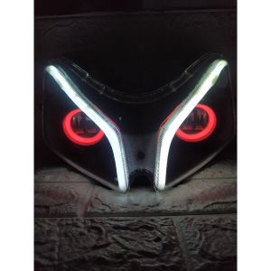 VARIO KARBU DAYMAKER / ALIS RUNNING HEADLAMP REFLEKTOR HONDA VARIO CW VARIO KARBU TINGGAL PASANG KE MOTOR