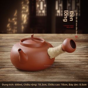 Bình Đun Sứ Đất Nung Đỏ ChaoDong Yushu Wei