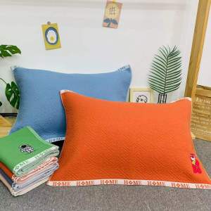 Thickened Cotton Towel Pillowcase Breathable Absorbent Single Person Pillow Cover Durable Washable Bedding Accessories