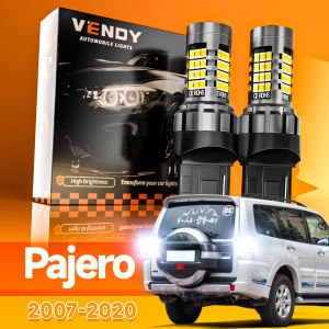 2pcs For Mitsubishi Pajero V80 V93 V97 V98 2007-2020 LED Reverse Light Backup Lamp 2013 2014 2015 2016 2017 Canbus Accessories
