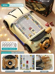 YAOLAN | Intelligence Building Car Racing Adventure Toy Game Machine