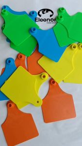 Eartag Sapi Ukuran 7 x 10 Cm Extra Large Polos Ear Tag Sapi Kerbau Kambing Per Biji
