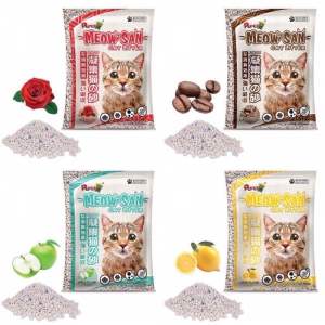 Pepets Meow San Cats Sand Cat Litter-10 Liters/猫沙/Pasir Kucing