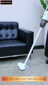 Máy Hút Bụi Khô Và Ướt 3in1 - Máy Hút Bụi Cầm Tay Lau Nhà Đa Năng Công Suất Lớn Làm Sạch Mọi Ngóc Ngách - Bảo Hành 2 Năm Lỗi 1 Đổi 1 Trong 7 Ngày