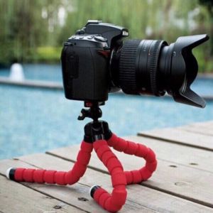 Mobile phone tripod net celebrity live octopus bracket octopus tripod mini sponge tripod