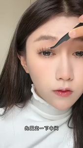 (Ready Stock)MKS A09 Super Fast Wearing Pure Model Eyelashes Fine Transparent Stem Natural Slender Long