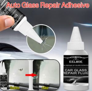 Car cracked windshield repair kit Quick Crack Scratch Fix Liquid for Glass Restore Car Glass Care Kit