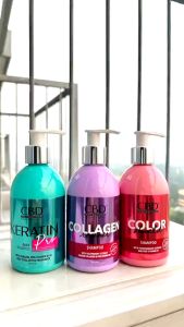 Junkie Makeup -CBD Professional Keratin Pro Daily Shampoo Conditioner Mask Vitamin Rambut