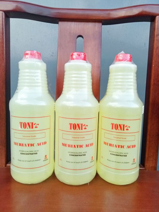 Muriatic Acid 1000ml toilet cleaner Lazada PH