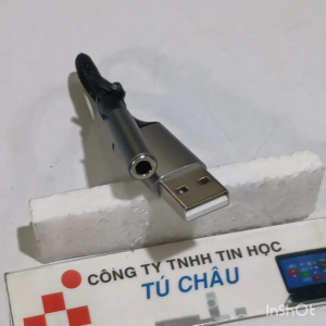 USB âm thanh 3.5 ly (4 điểm cực) / USB Sound Card Voice 7.1