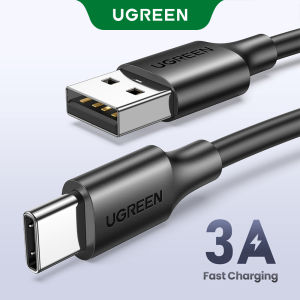 【Buy 1 Get 1 Free】UGREEN USB 3A Type C Fast Charge Cable for Car Play Samsung Xiaomi Huawei Type-C Phone Nintendo Switch Type-C Cable