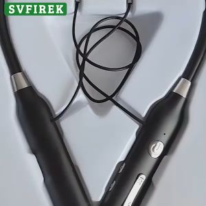 80 to 100 Hours Play Music Neck-Mounted Wireless Bluetooth Earphone Sports Bluetooth Headset Bluetooth earphones 5.0 Wireless Sports Headphones Bass Effect Surround Sound 9D Stereo Sound Headset with Mic Bluetooth 5.0 headset that can Listen to Two People