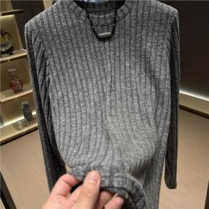 Áo Thun Nam Cổ Tròn Dài Tay Kẻ Sọc Mùa Thu Thời Trang Thường Ngày Thiết Kế Độc Đáo Áo Thun Nam Chất Lượng Cao Cấp