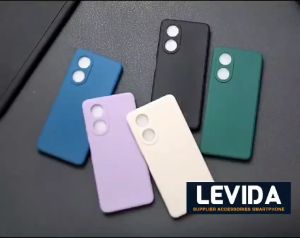 Oppo A78 4G Oppo A1K Macaron Square Softcase Candy Macaron / Case Square Edge