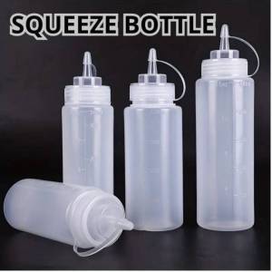 450ml/680ml/1000ML Large Size Kitchen Seasoning Dispenser Bottle Ketchup Salad Dressing Jam Dustproof Squeeze Sauce Bottle