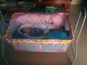 เปลนอนเด็กรุ่น AHM -2in1  ลดล้างสต็อค