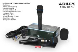 mic condensor ashley cdr 2 pro original free kabel CDR 2PRO cdr2