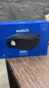 Máy chiếu hãng Onn. (Walmart Mỹ ) chiếu tối đa 210 inch độ phân giải 720p