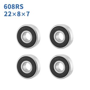 4PCS Mixed RS Rubber Sealed Deep Groove Ball Bearings 608RS 6000RS 6001RS 6002RS 6003RS 6200RS 6201RS 6202RS 6203RS 6300RS