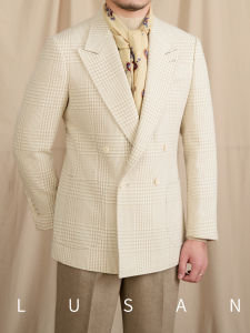 Retro Casual Suit for Banquet and Wedding